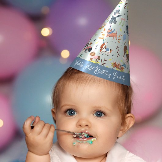 レッツパウィーブルードッグパピー誕生日パーティー パーティーハット