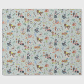レッツパウィーブルードッグパピー誕生日パーティー ラッピングペーパー (フラット)