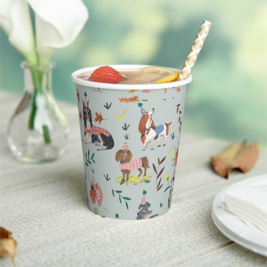 レッツパウィーブルードッグパピー誕生日パーティー 紙コップ (インサイチュ)