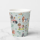 レッツパウィーブルードッグパピー誕生日パーティー 紙コップ (正面)