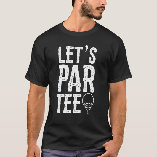 レッツパーゴルフパーティー Tシャツ (正面)