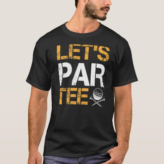 レッツパーゴルフ選手 Tシャツ (正面)