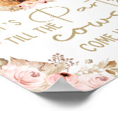 レッツパーティーカウハイランダーカウボーホファーム誕生日 ポスター (角)