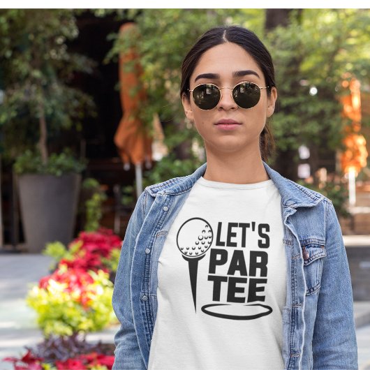 レッツパーティーゴルフおもしろい Tシャツ