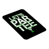 レッツパーティーゴルフゴおもしろいーフパーティー マグネット (右側)