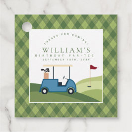 レッツパーティーゴルフパターアーガイルンファースト誕生日 フェイバータグ