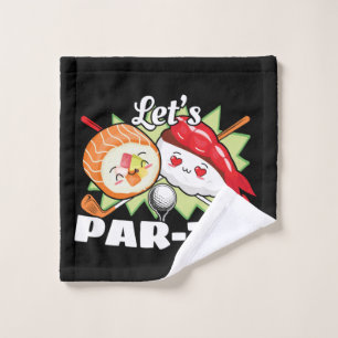 レッツパーティーゴルフパン – ゴルフパーティー ウォッシュタオル