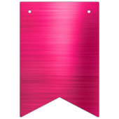 レッツパーティーシックホットピンク・グラム・おもしろい・ダイヤモンド・スパークル バンティングフラッグ (第2の旗)