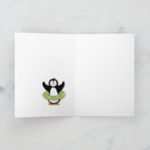 レッツパーティースイミングペンギンカード カード (内部)