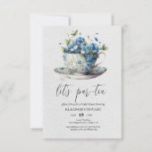 レッツパーティーティーパーティの招待状 招待状 (正面)