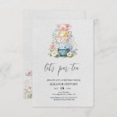 レッツパーティーティーパーティの招待状 招待状 (正面/裏面)