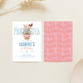 レッツパーティーティーパーティー誕生日招待状 招待状