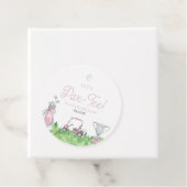 レッツパーティーピンクゴルフ誕生日パーティー フェイバータグ (インサイチュ)