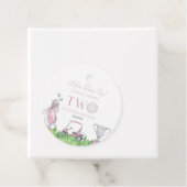 レッツパーティーピンクゴルフ2nd誕生日パーティー フェイバータグ (インサイチュ)