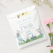 レッツパーティーブルーゴルフ2nd誕生日パーティー フェイバーバッグ (封をした状態)