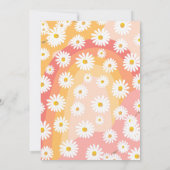 レッツパーティー ドッグ レトロ グルービー ボーイ バースデー 招待状 (裏面)