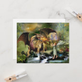 レッツビーフレンズドラゴン カード (正面/裏面インサイチュ)