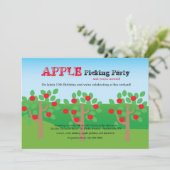 レッツピックアップルズ招待状 招待状 (スタンド正面)