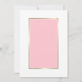 レッツピンク祝ローズフローラの駆け落ち 招待状 (裏面)