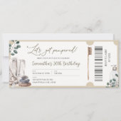 レッツピーペレッドスパパーティーチケット (正面)