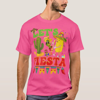 レッツフィエスタアボカドとタコシンコデマイカン Tシャツ