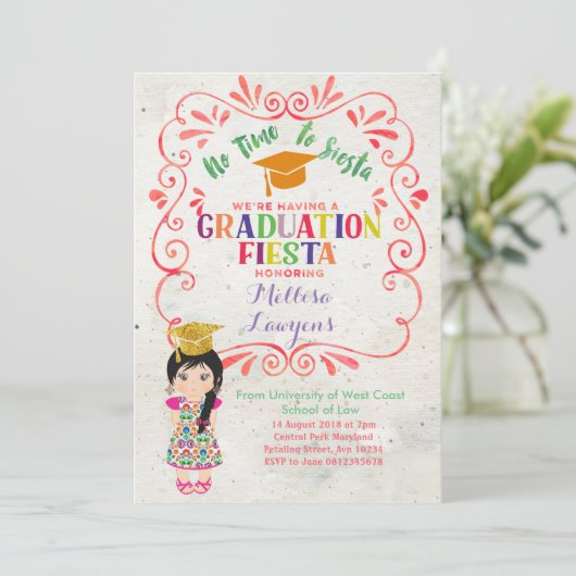 レッツフィエスタエクセションパーティフィエスタ招待状 招待状 (スタンド正面)