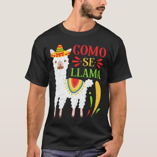 レッツフィエスタコモテラマスシンコデマヨコモセ Tシャツ (正面)