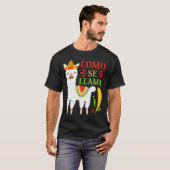 レッツフィエスタコモテラマスシンコデマヨコモセ Tシャツ (正面フル)