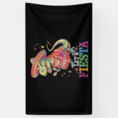 レッツフィエスタチンコデマヨTレックス恐竜 横断幕 (縦)