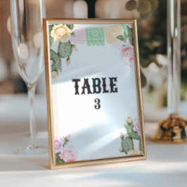 レッツフィエスタテーブルトップサイン