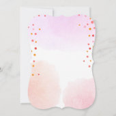 レッツフィエスタパーティーメキシカンサク大人誕生日 招待状 (裏面)