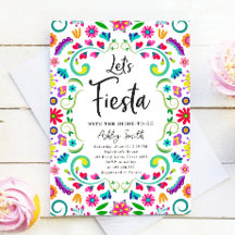 レッツフィエスタフローラフィエスタメキシコブライダルシャワー