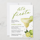 レッツフィエスタマルガリタカクテルブライダルシャワー 招待状 (正面)
