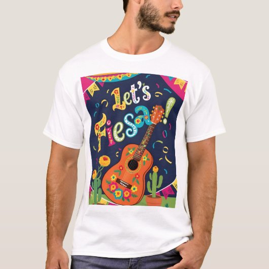 レッツフィエスタ Tシャツ (正面)