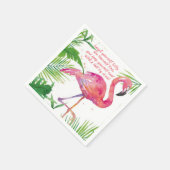 レッツフラミングル スタンダードカクテルナプキン (角)