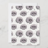 レッツブギースケルズダンスディスコハローウィンパーティ 招待状 (裏面)