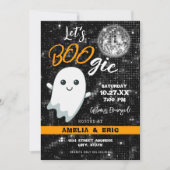 レッツブギーディスコハローウィンパーティ 招待状 (正面)