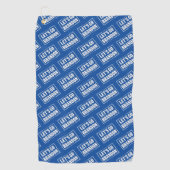 レッツブランドンおもしろいアンチバイデン氏ゴルフプロトランプ ゴルフタオル (正面)