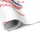 レッツブランドンジョーバイデン氏旗動揺してキス ラッピングペーパー (ロールコーナー)