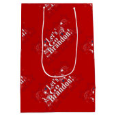 レッツブランドンバンダナ抱き枕 ミディアムペーパーバッグ (裏面)