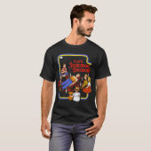 レッツプレイ ヴィンテージ 召喚 面白い家族 Tシャツ (正面フル)