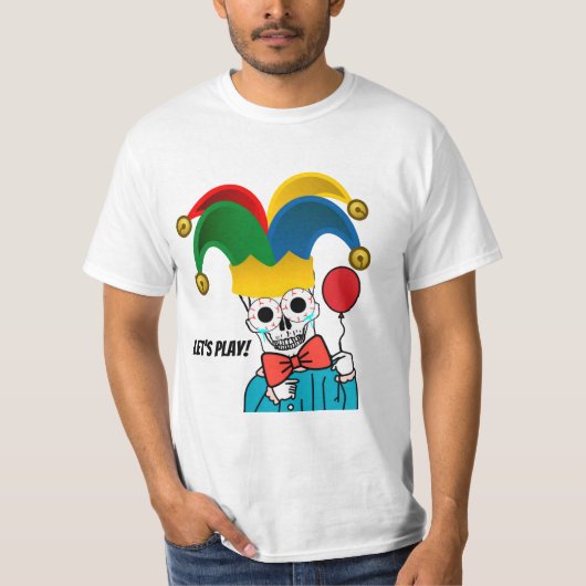 レッツプレイ Tシャツ (正面)