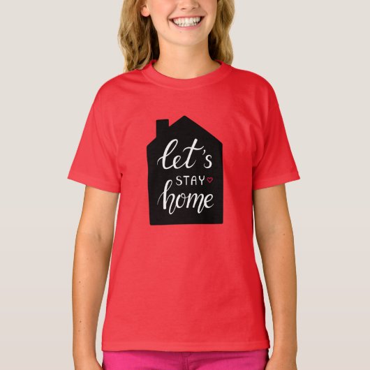 レッツホーム2 Tシャツ (正面)