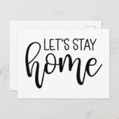 レッツホーム ポストカード (正面/裏面)