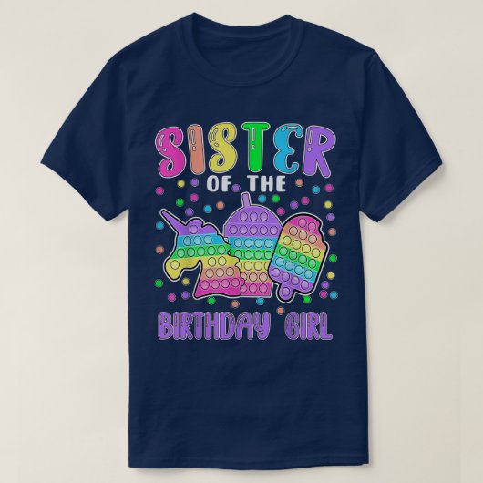 レッツポピットシスターの誕生日ガールポピー Tシャツ (デザイン正面)