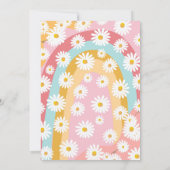 レッツポーティドッグレトログルービーガール誕生日 招待状 (裏面)