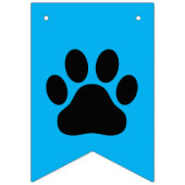 レッツポーティードッグ/ペット誕生日パーティバナー バンティングフラッグ (第2の旗)