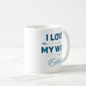 レッツマイゴー魚釣り コーヒーマグカップ (正面右)