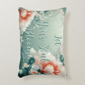 レッツユソウル開花フローラ アクセントクッション (正面(垂直))