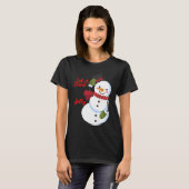 レッツユノーすてき雪だるま Tシャツ (正面フル)